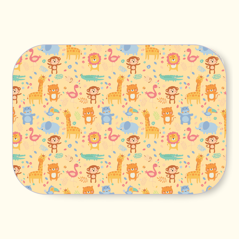 Eco-Friendly and Adorable: Sustainable Animal Print Baby Sheets for Your Little One