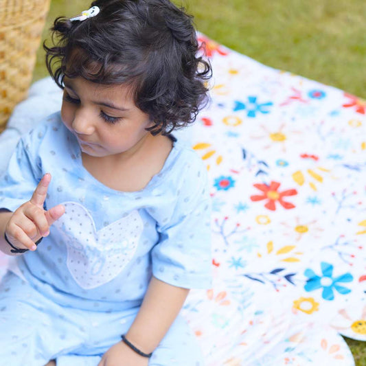 Mixing Fun and Function: Floral & Stars Prints Together