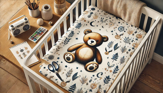 How to Care for Your Baby’s Teddy Print Crib Sheets?