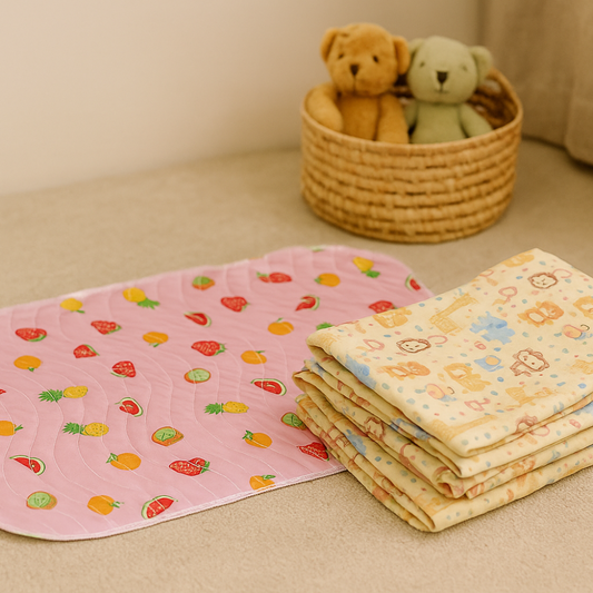 Fruit Print Matty and Animal Crib Sheet Combo Parents Choose