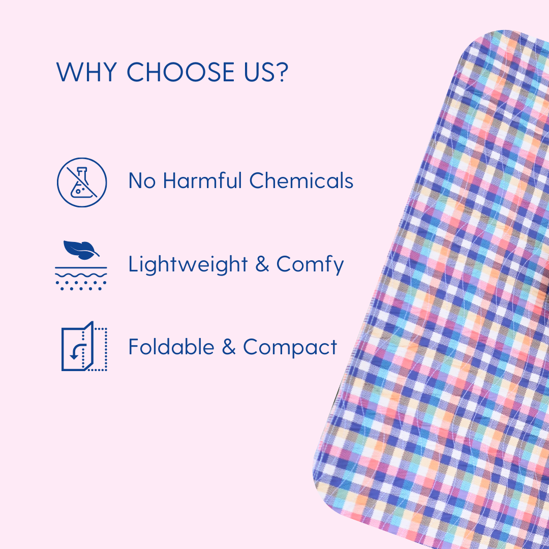 Check Print Picnic Mat