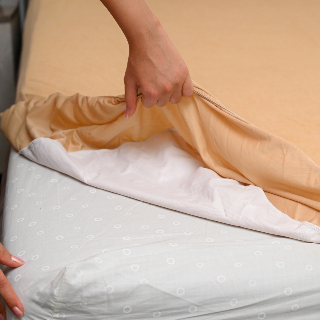 Terry Elastic White Waterproof Mattress Protector