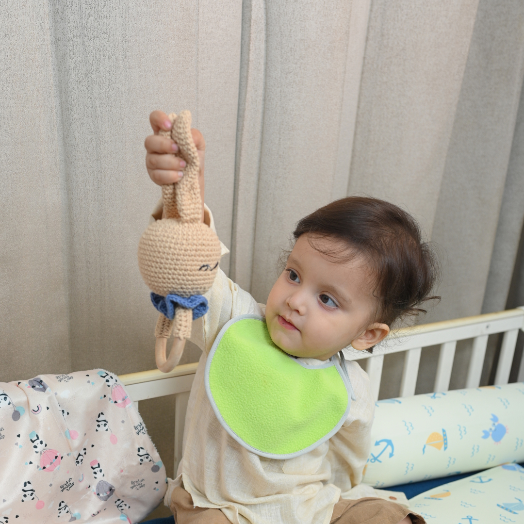Bunny Crochet Rattle