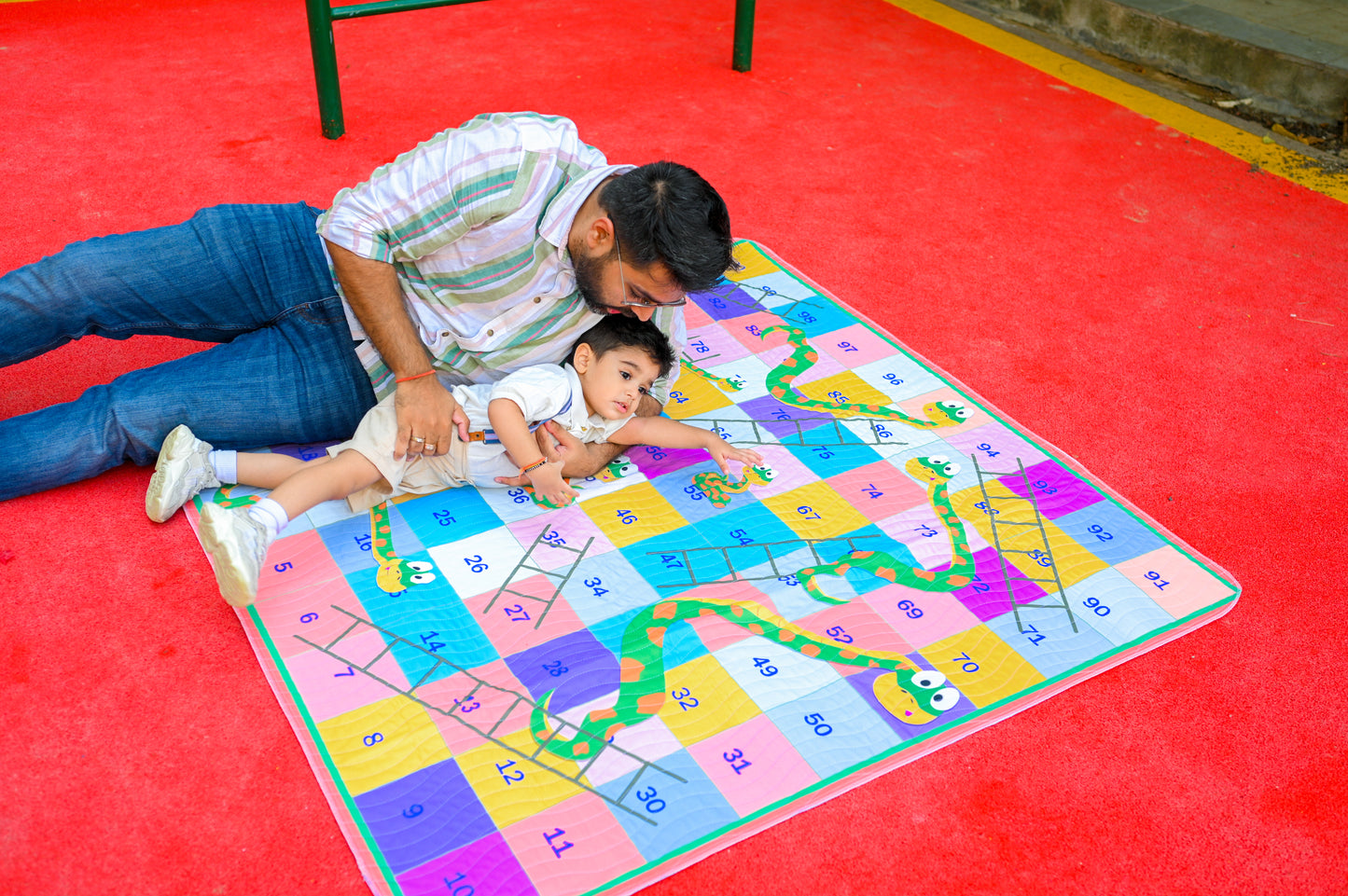 Snakes and Ladders Picnic Mat