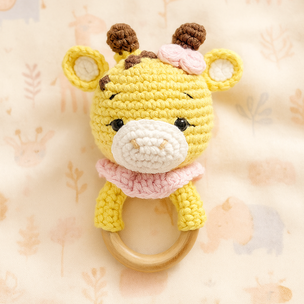 Penguin Crochet Rattle