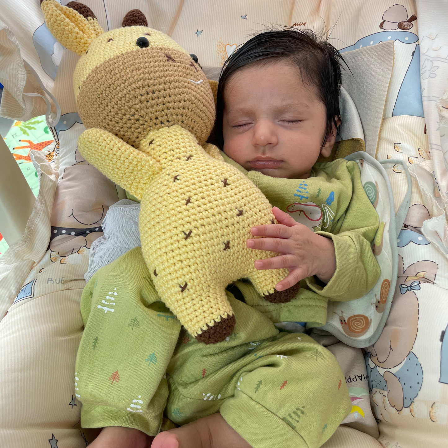 Bunny Crochet Rattle