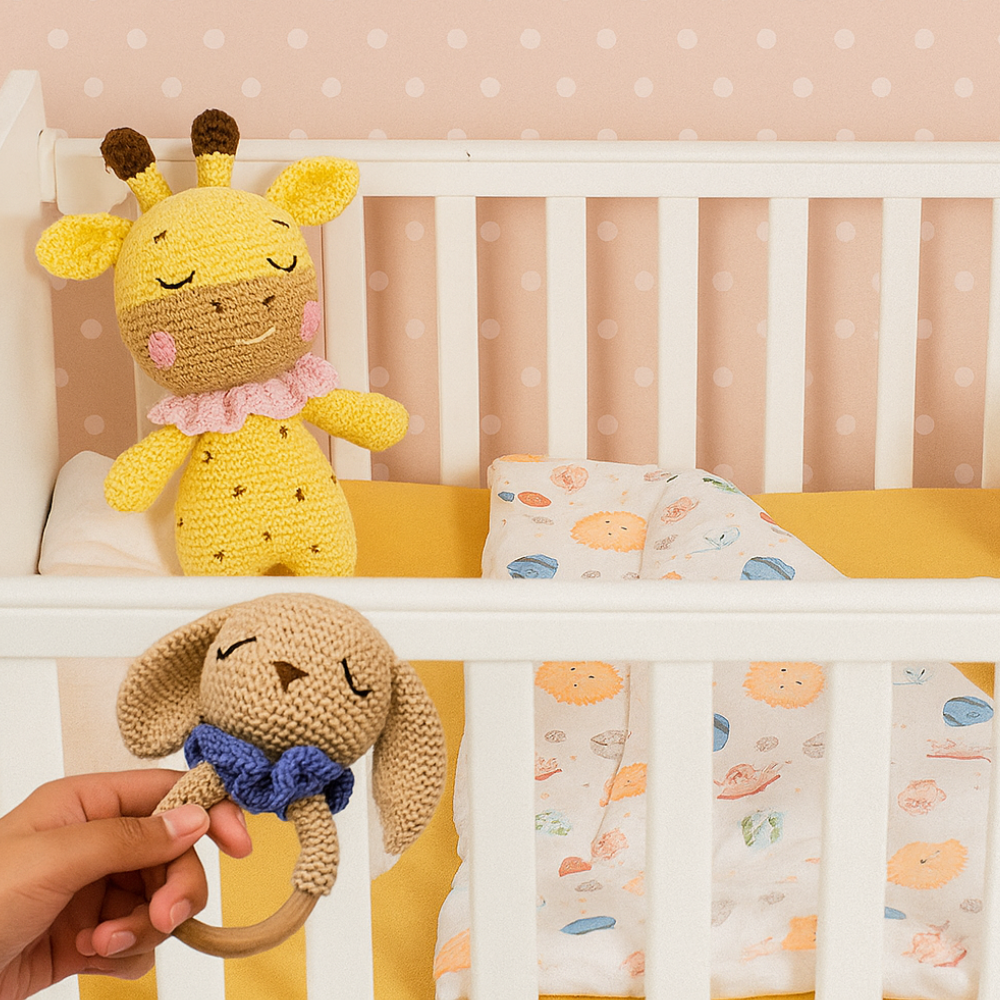 Bunny Crochet Rattle