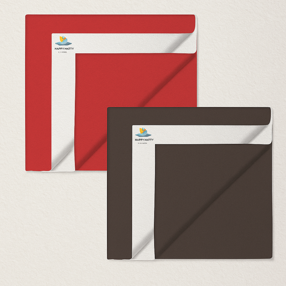 Salmon Rose + Grey Dry Sheet (Pack of 2)
