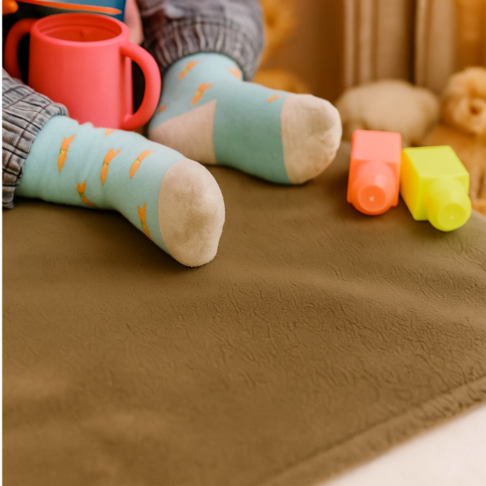 Salmon Rose + Firoza + Plum Dry Sheet (Pack of 3)