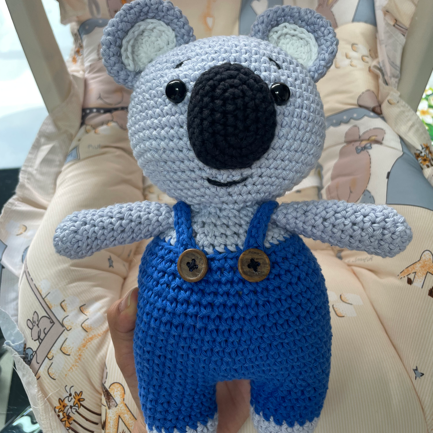 Handmade Crochet Koala Plush Toy