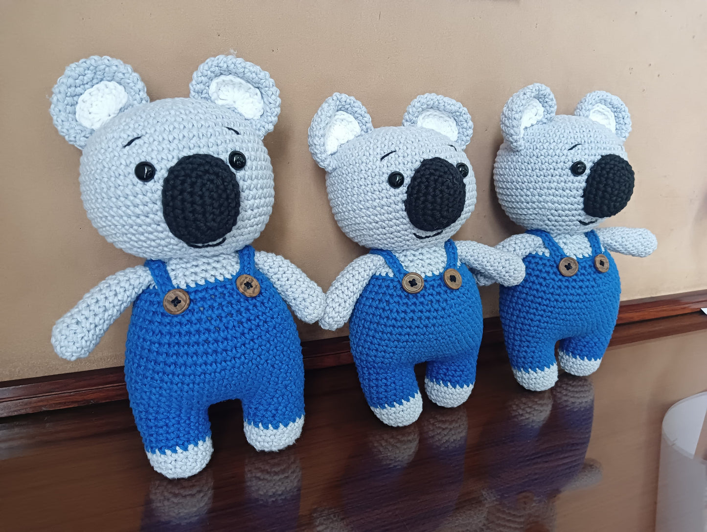 Handmade Crochet Koala Plush Toy