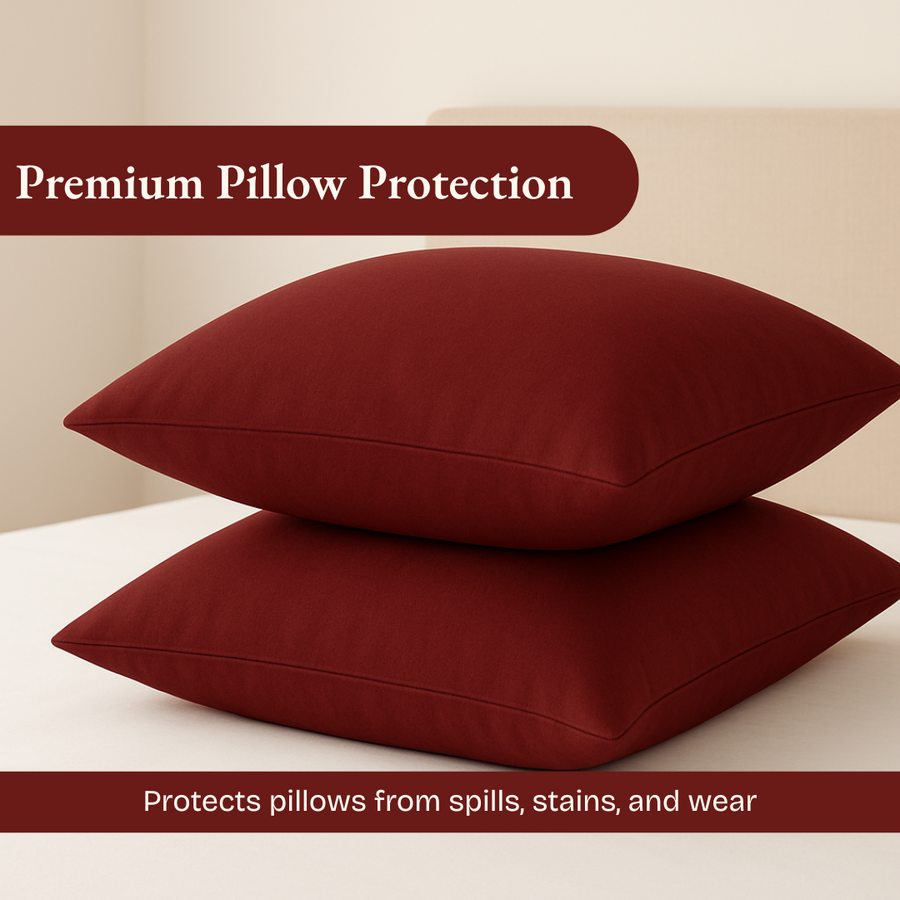 White Waterproof Pillow Protectors
