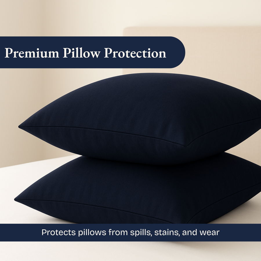 White Waterproof Pillow Protectors