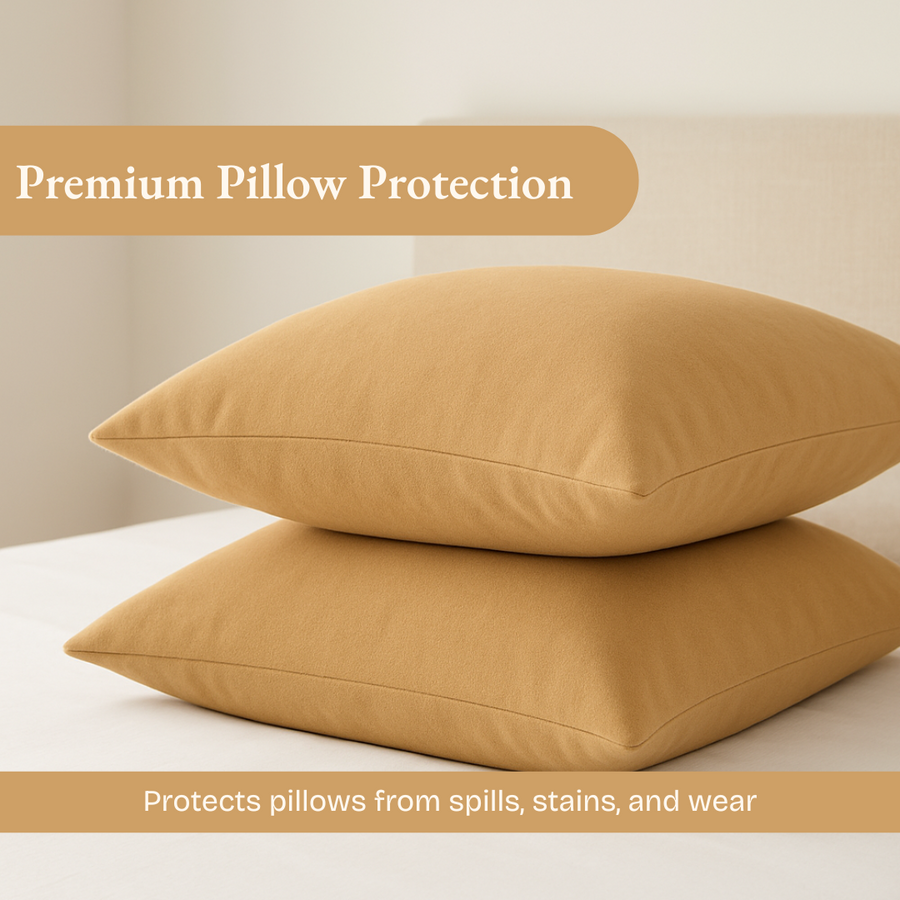 White Waterproof Pillow Protectors