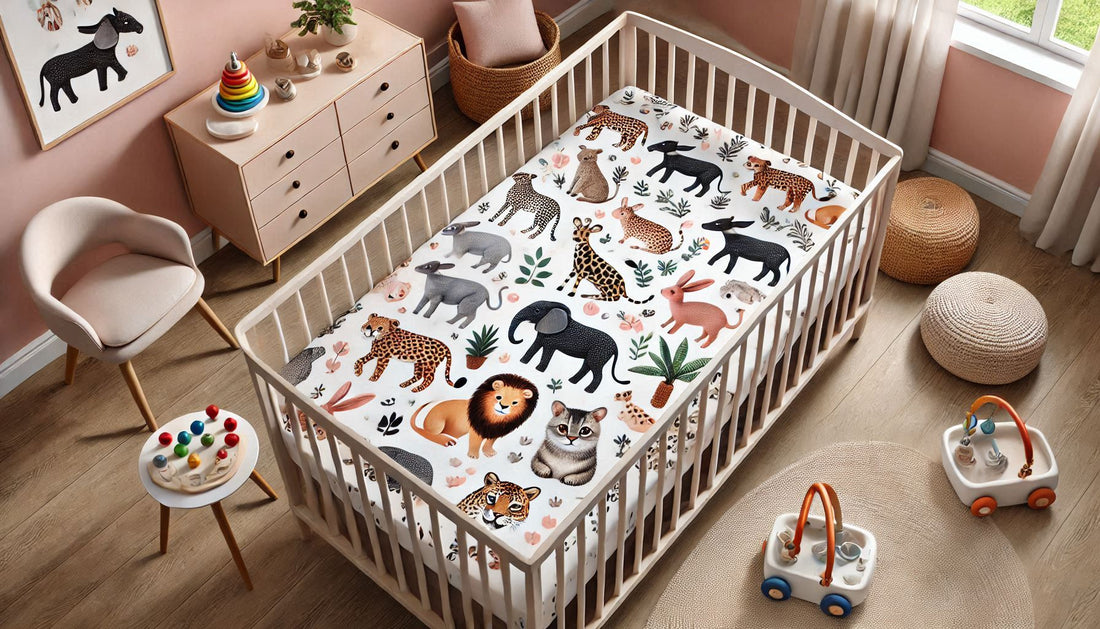 Are Animal Print Crib Sheets the Best Choice for a Gender-Neutral Nursery?