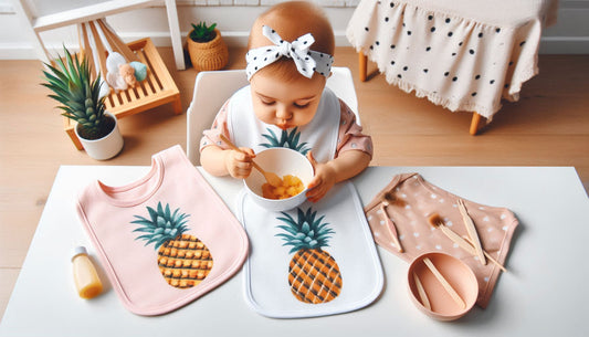 How Do Pineapple Print Baby Bibs Add Fun to Your Baby’s Feeding Time?