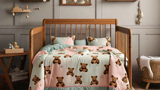 How Teddy Print Crib Sheets Adds a Unique Touch to Your Baby's Room