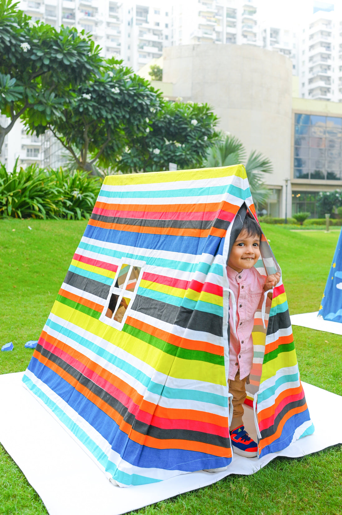 Rainbow Play Tent That Creates Magical Spaces for Baby’s Curious Adventures