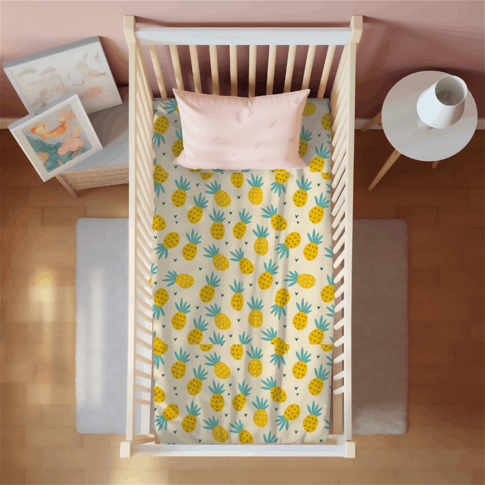 Fruit Crib Sheets and Cute Nursery Designs: Making Baby Bedding More Cheerful