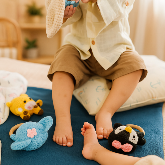 Crochet Toys that Bring a Warm Handmade Touch to Baby Playtime