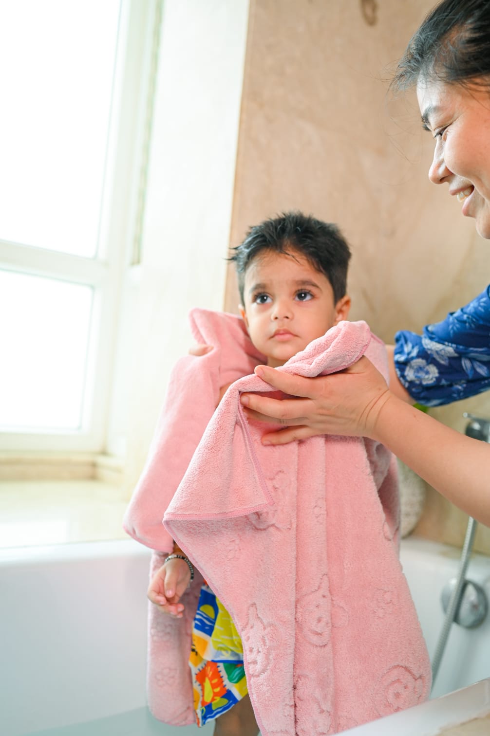 Soft Bath Towels That Make Bath Time Gentle and Fun for Babies