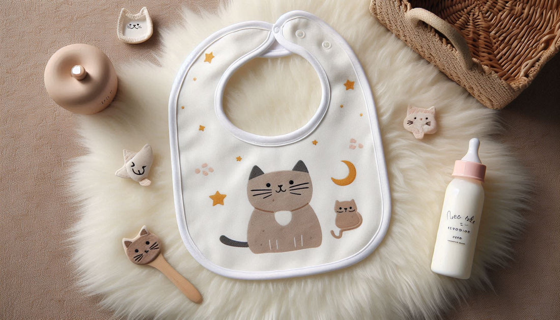 Why Cat Print Baby Bibs Are Perfect for Your Little One