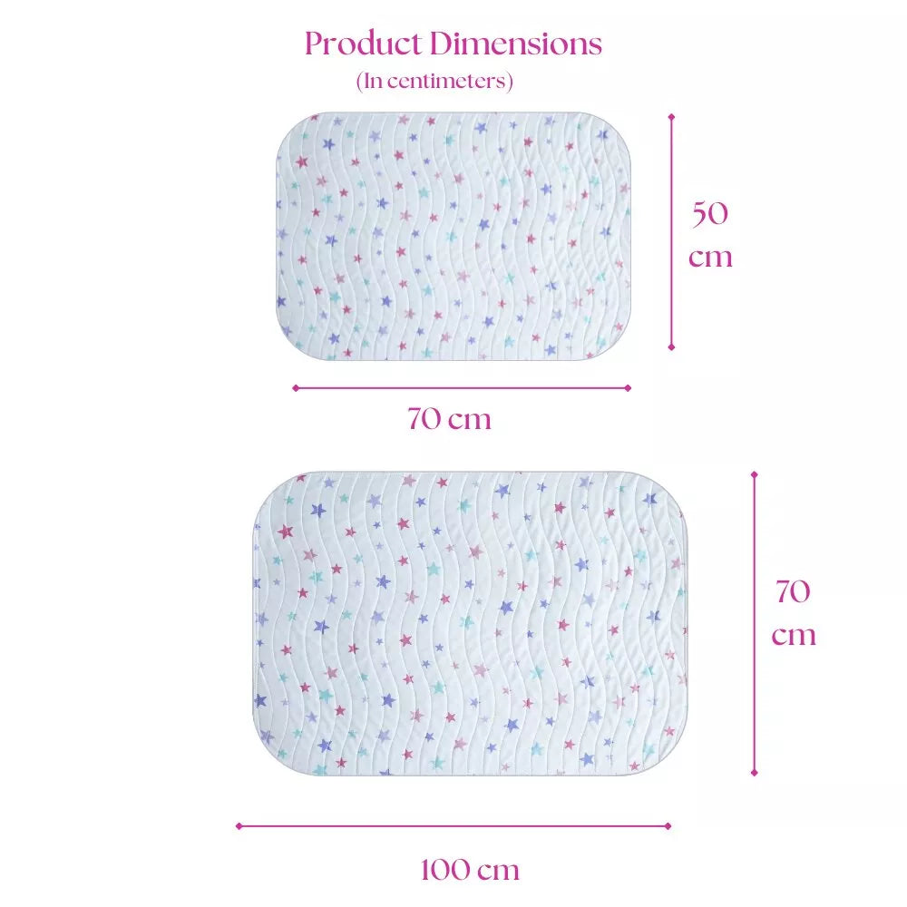 Floral & Star Print Premium Matty Combo