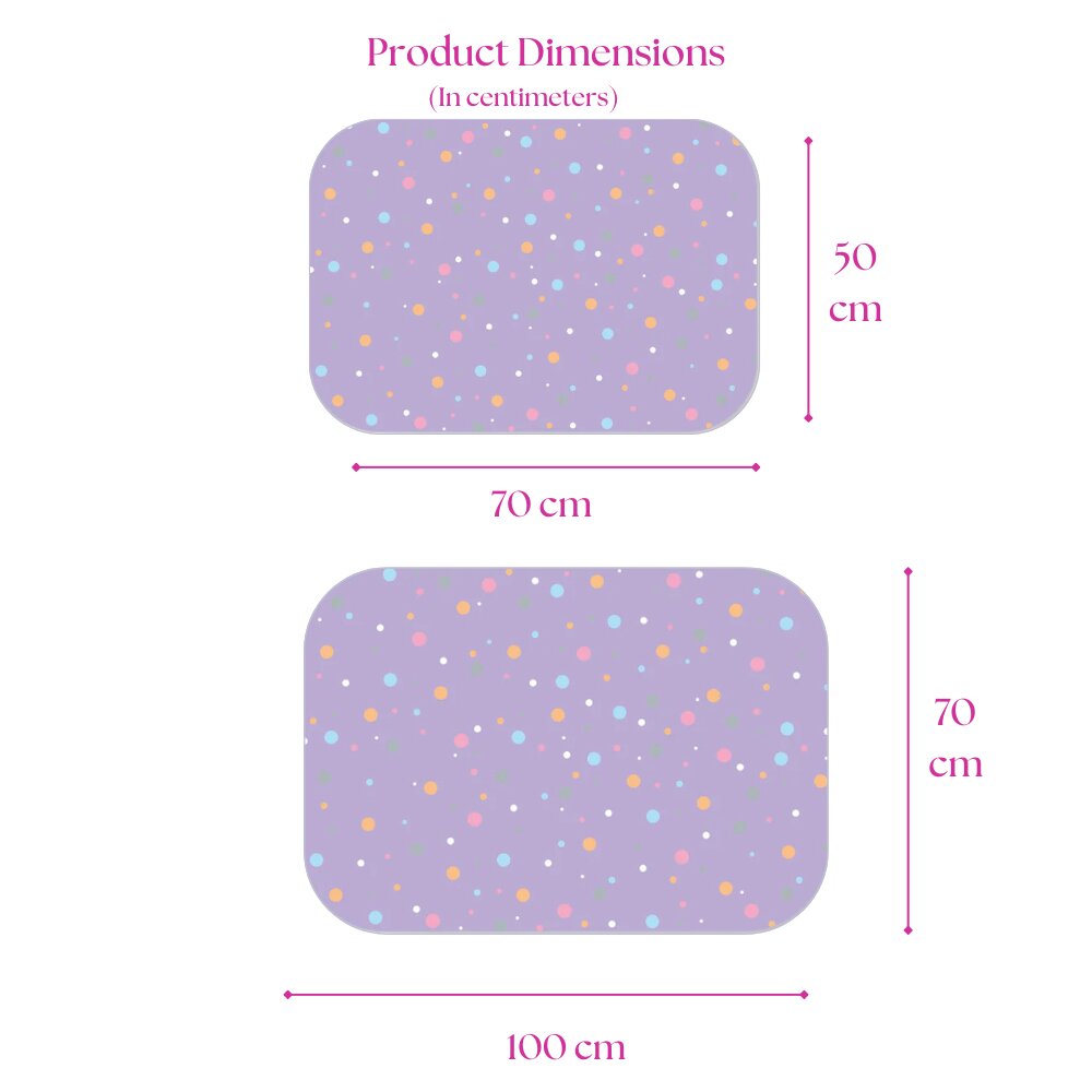 Polka Dots Print Premium Matty