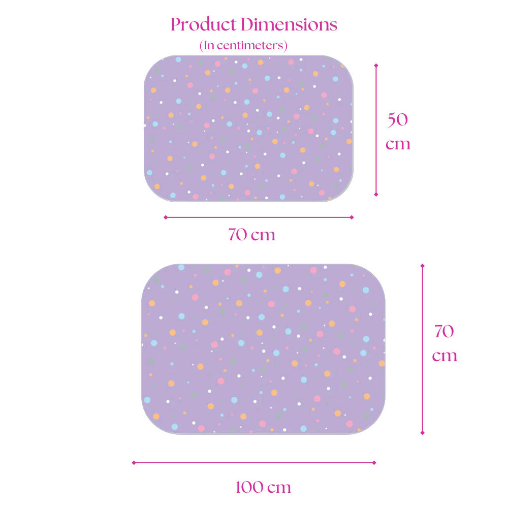 Polka Dots Print Premium Matty