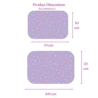 Polka Dots Print Premium Matty
