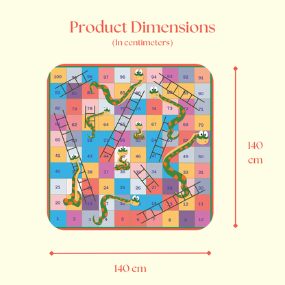 Snakes and Ladders Picnic Mat
