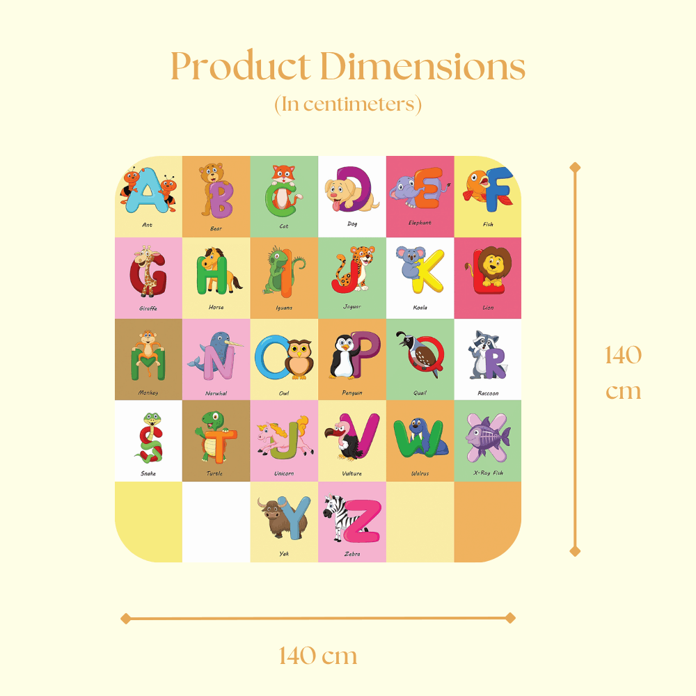 Alphabet Picnic Mats