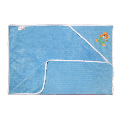 Baby Blue Hug Me Hooded Towel