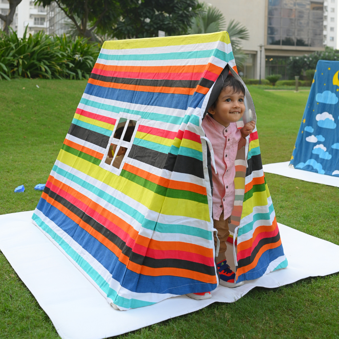 Rainbow Play Tent