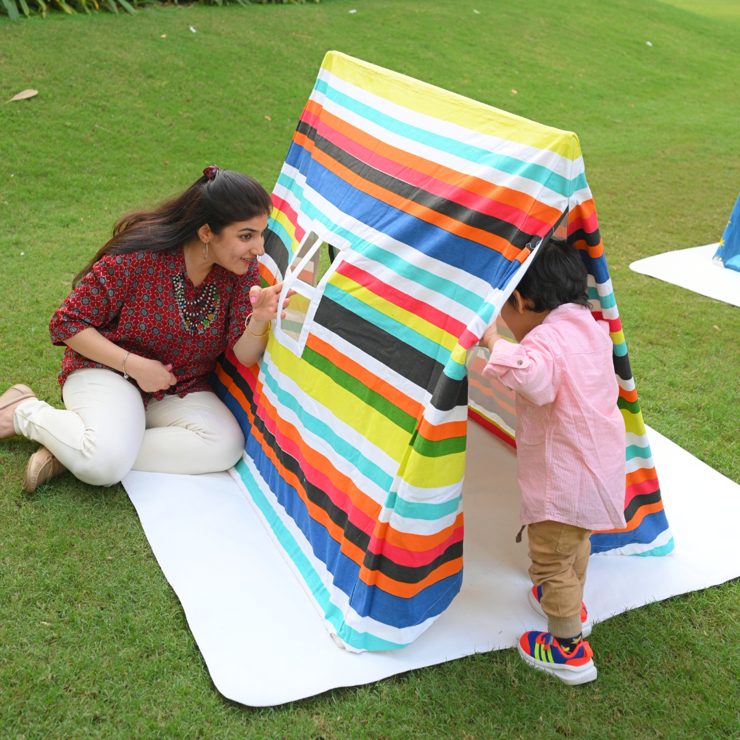 Rainbow Play Tent