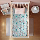 Nautical Print Crib Sheet