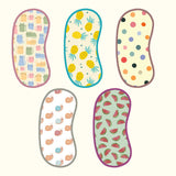 Happy Matty Baby Burp Sheet Large (Pack of 5)