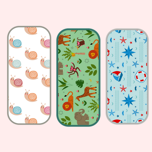 Happy Matty New Baby Burp Sheet ( Pack Of 3)