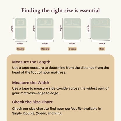 Terry Elastic Grey  Mattress Protector
