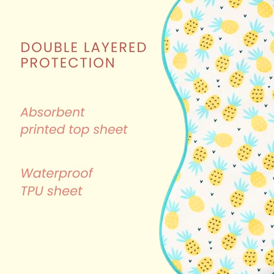 Pineapple-Print-Burp-sheet-Product-Features