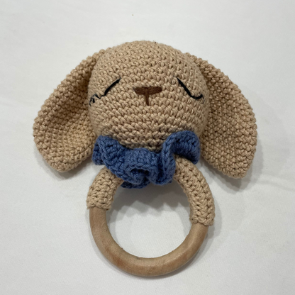 Elephant Crochet Rattle