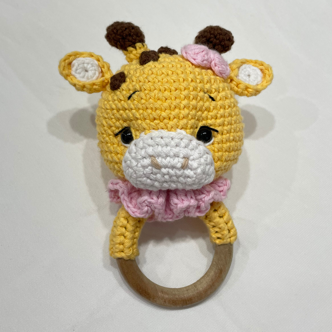 Elephant Crochet Rattle