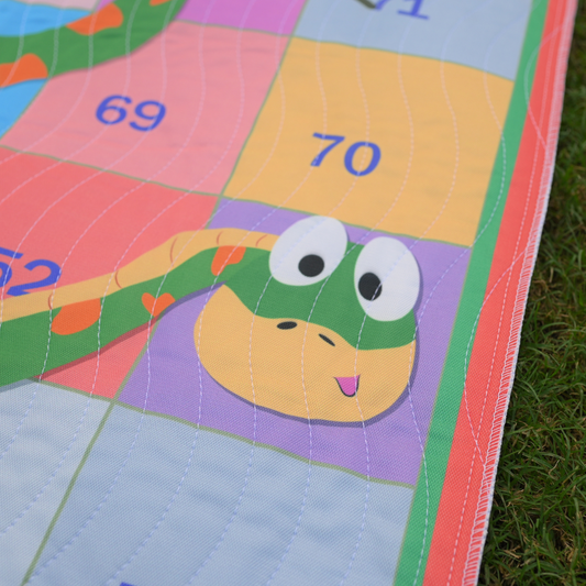 Snakes and Ladders Picnic Mat