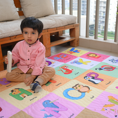 Baby Fish Print Picnic Mat