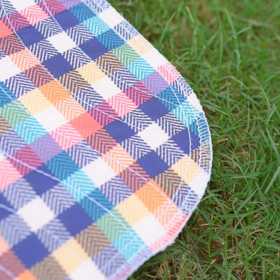 Checked Print Picnic Mats