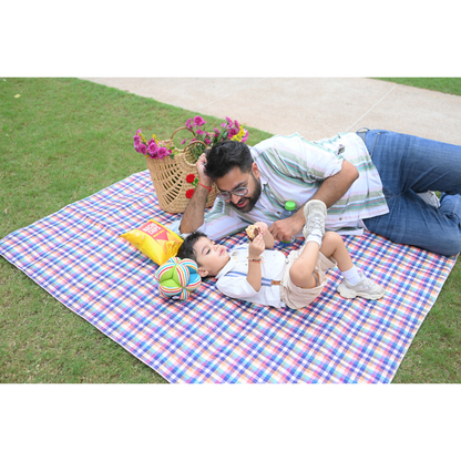 Checked Print Picnic Mats