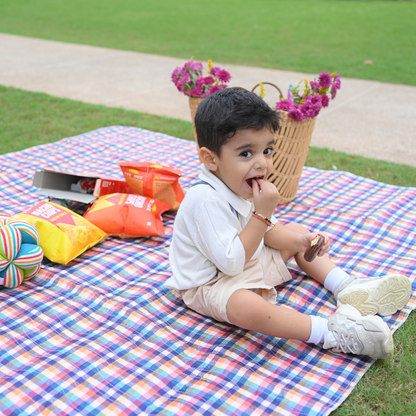 Checked Print Picnic Mats