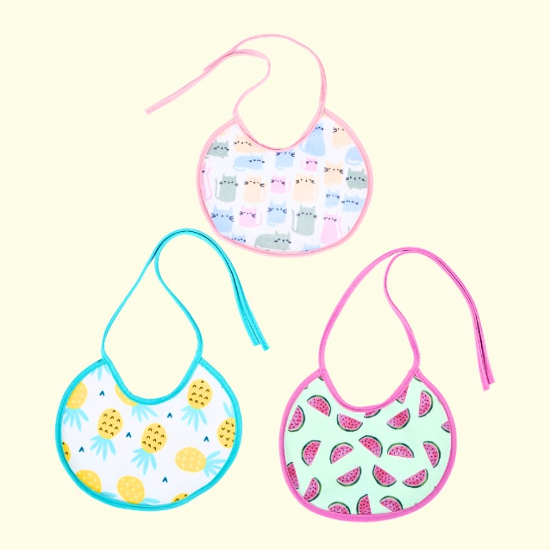 Printed-Small-Baby-Bibs-pack-of-3