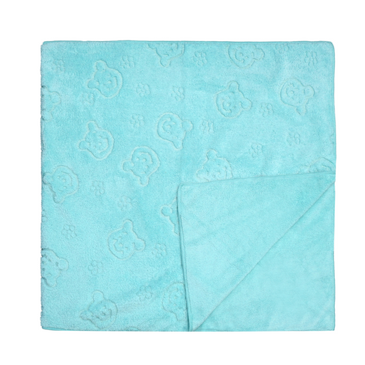 Sky Blue Teddy Towel