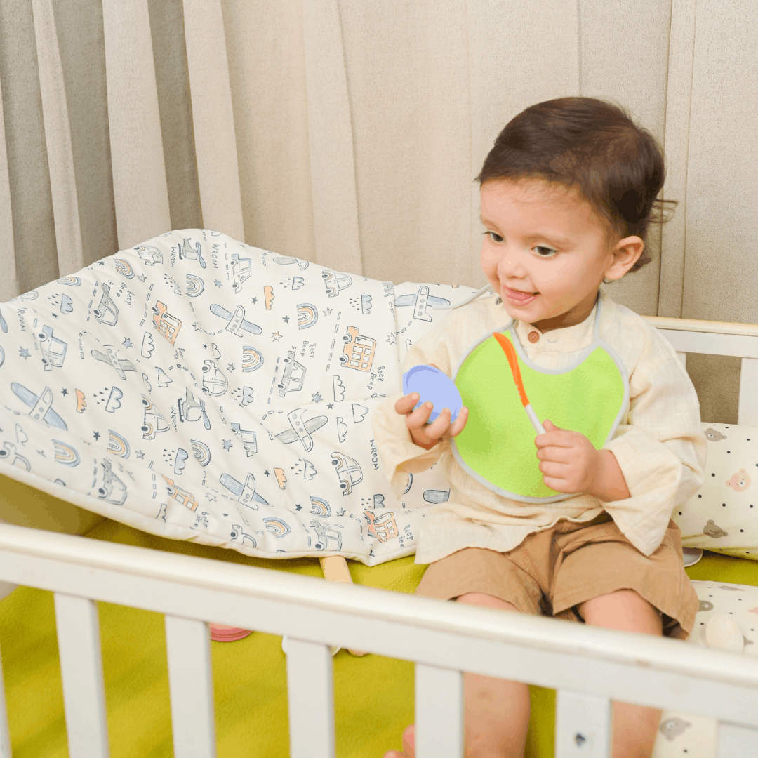 Happy Matty Airport Blanket Soft Fleece Fabric